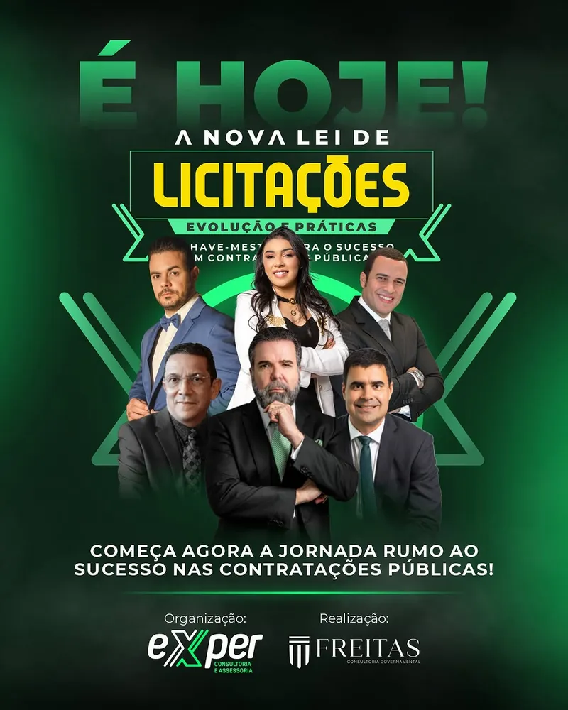 Abertura do curso Chave Mestra sobre a Nova Lei de Licitações no Mar Hotel Conventions, em Recife